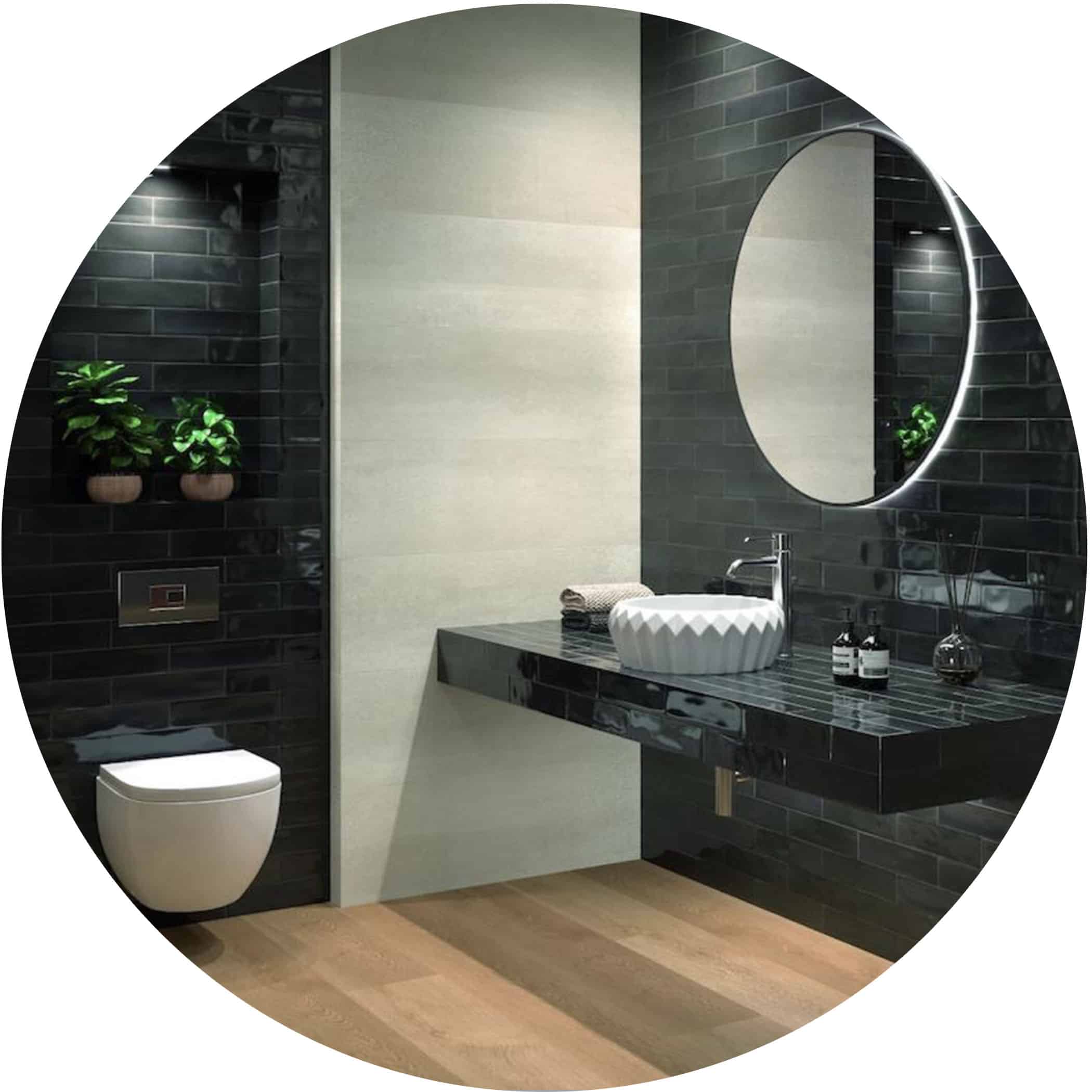 Agadir Noche Gloss Subway Tile - Product Image