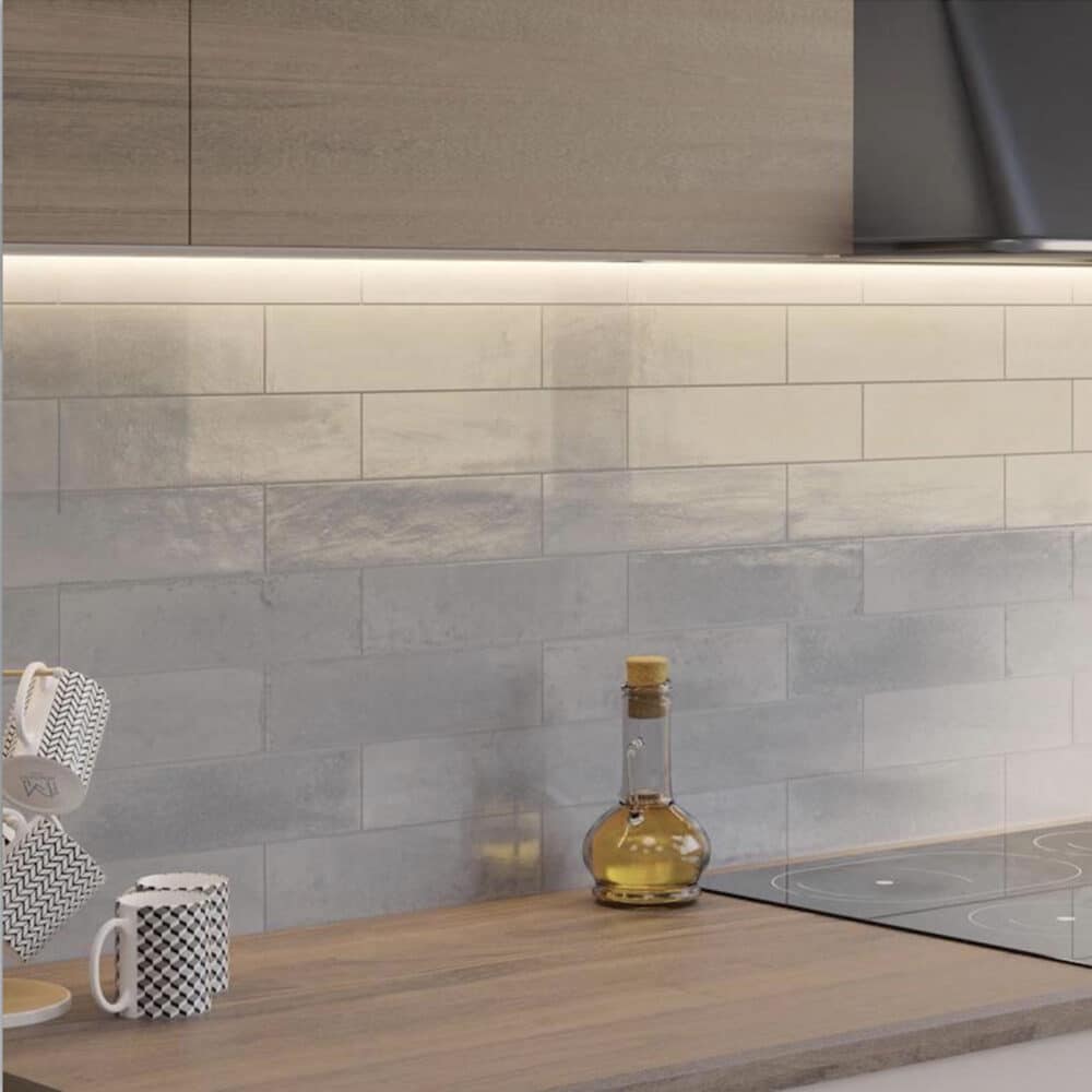 Agadir Piedra Gloss Subway Tile - Gallery Image