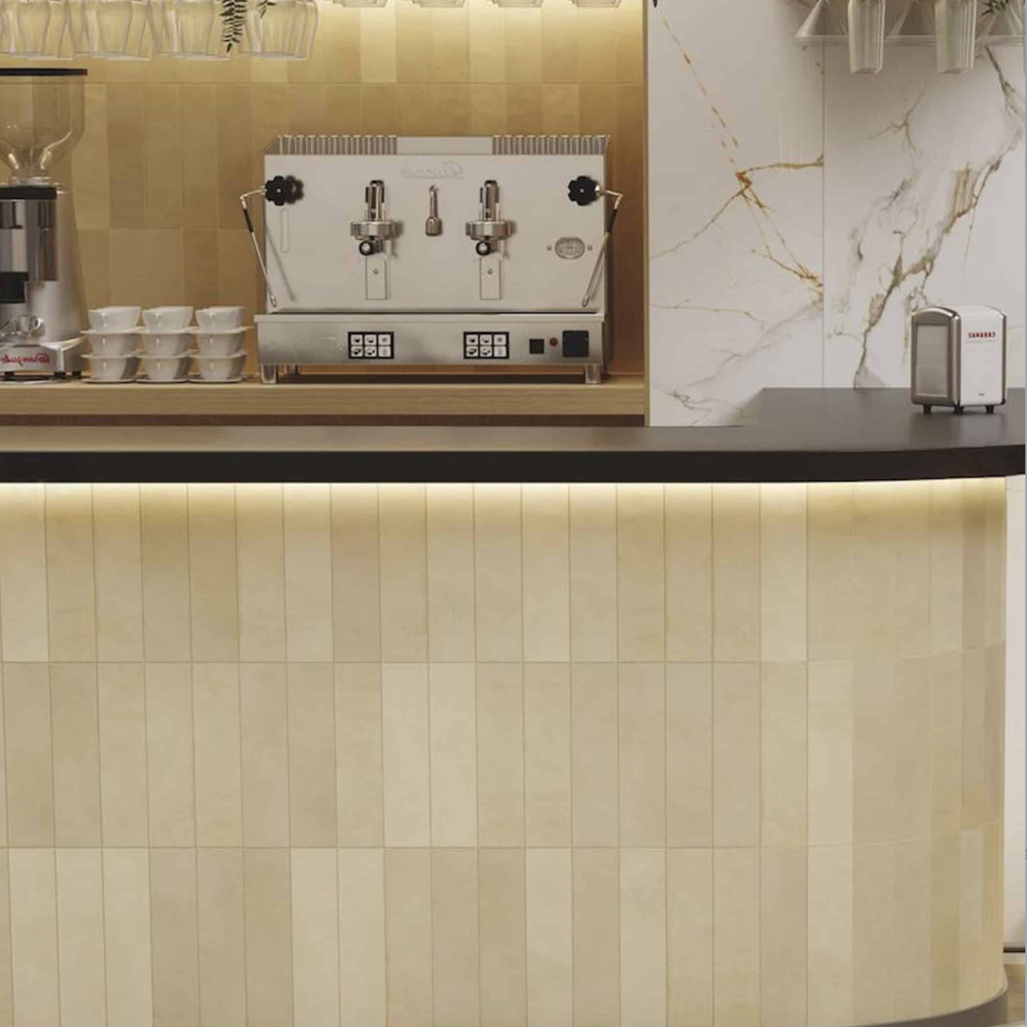 Agadir Cotto Oscuro Matt Subway Tile - Gallery Image