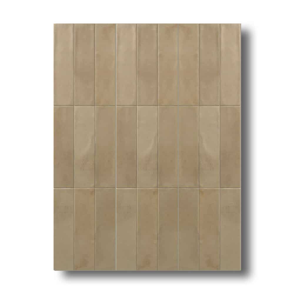 Agadir Cotto Oscuro Matt Subway Tile - Gallery Image