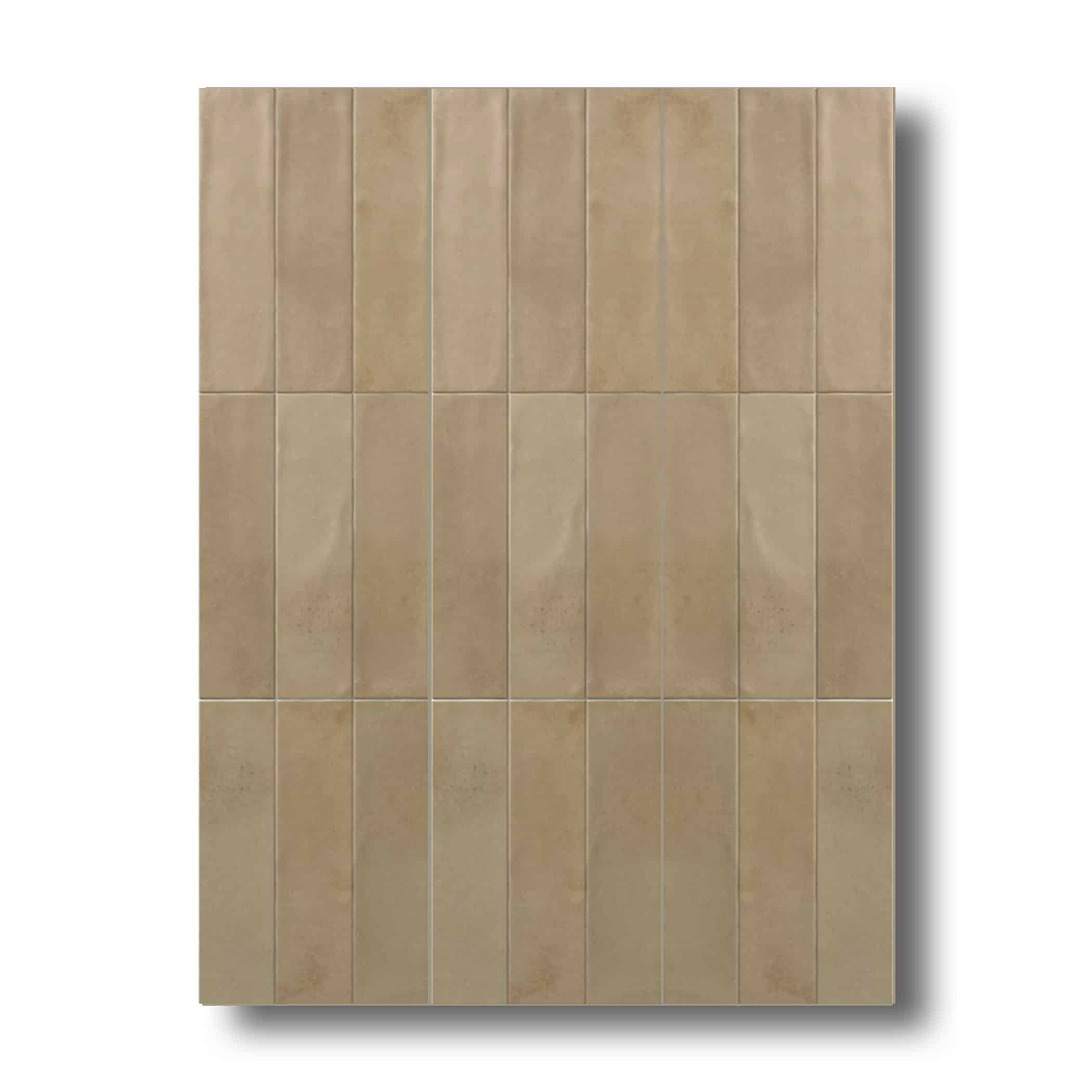 Agadir Cotto Oscuro Matt Subway Tile - Gallery Image