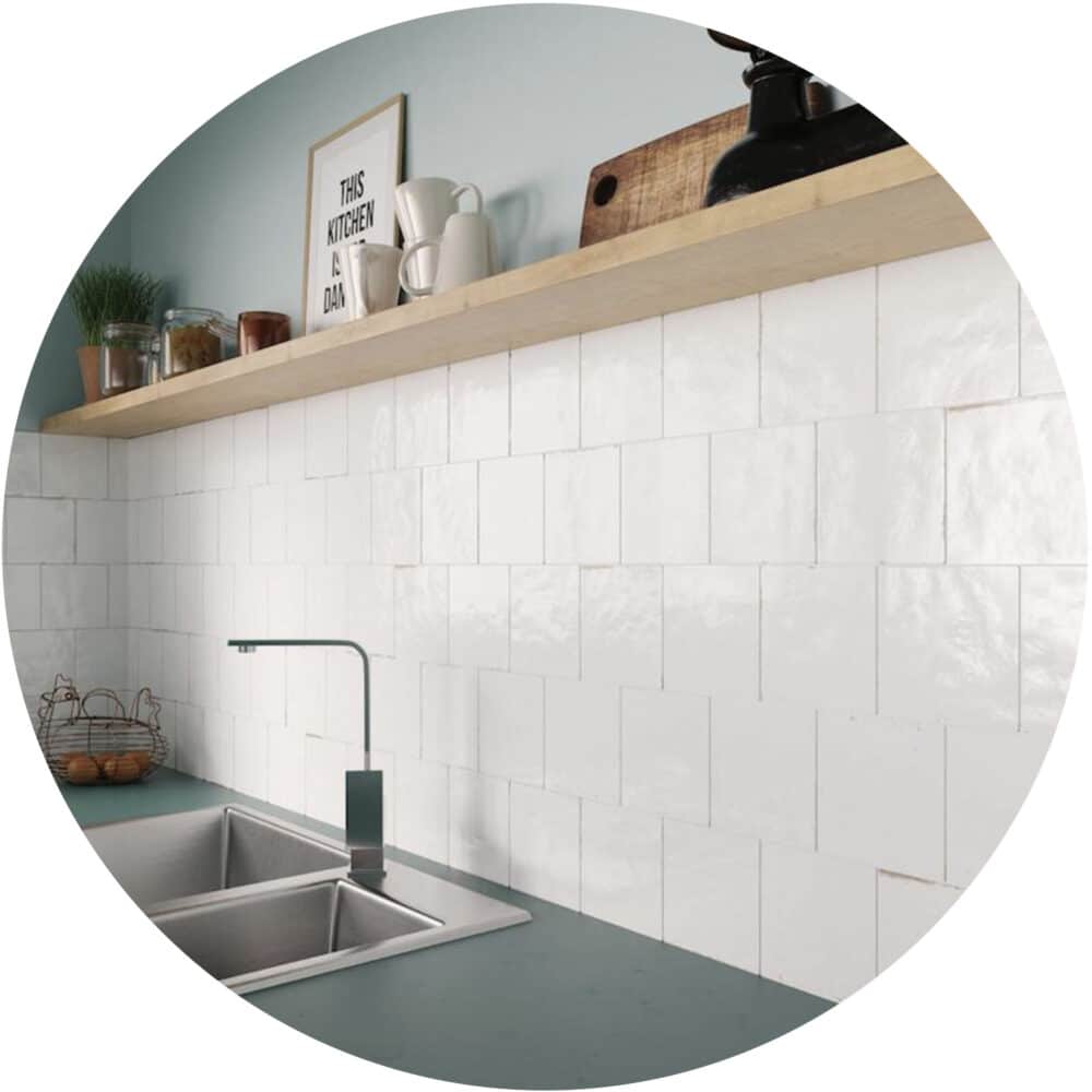 Agadir Niebla Gloss Square Tile - Product Image