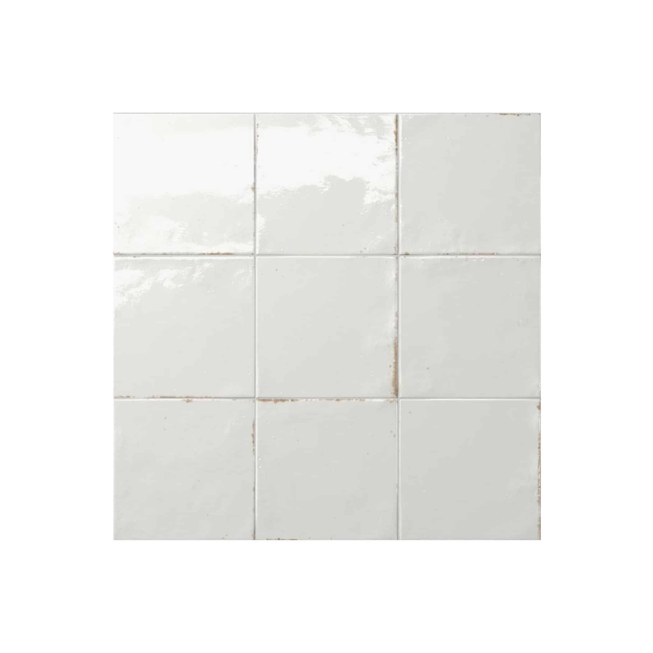 Agadir Niebla Gloss Square Tile - Gallery Image