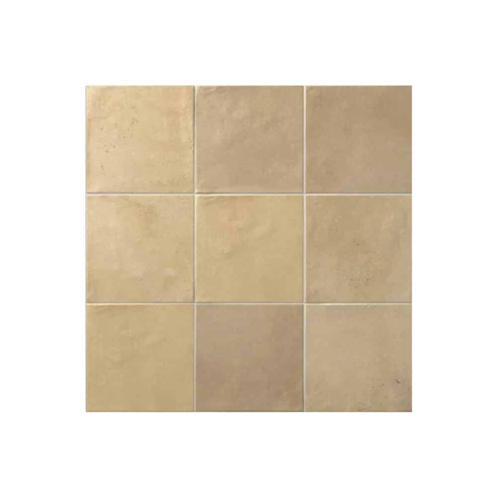 Agadir Cotto Oscuro Matt Square Tile - Gallery Image
