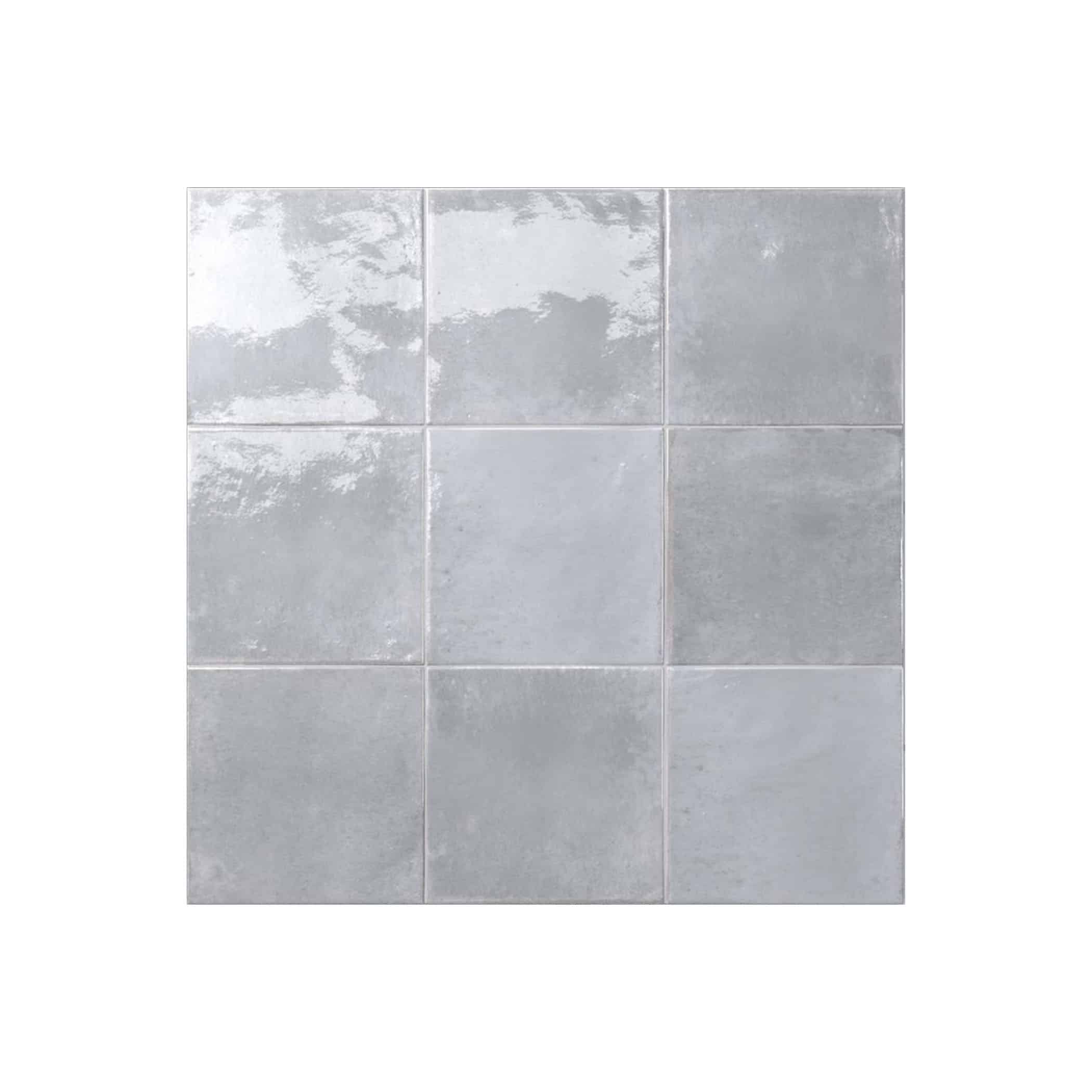 Agadir Piedra Gloss Square Tile - Gallery Image