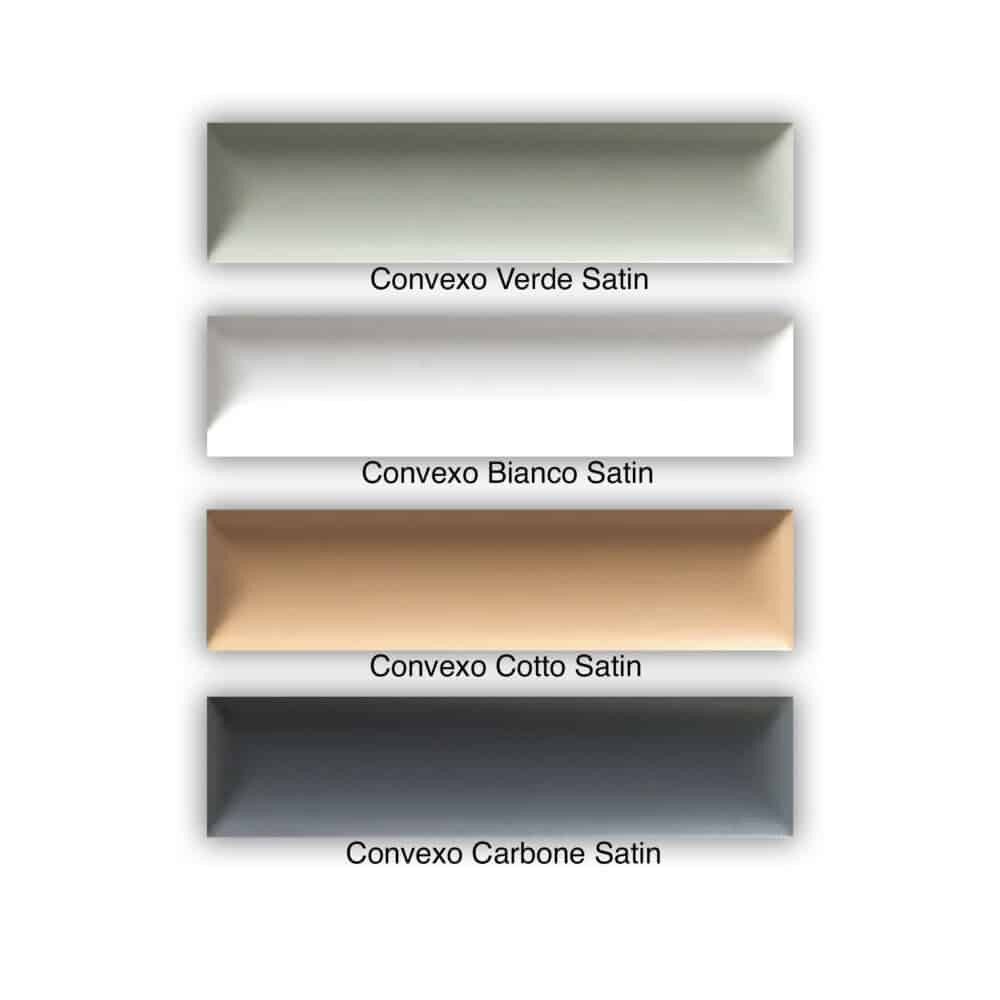 Convexo Satin Subway Tiles - Product Range Image