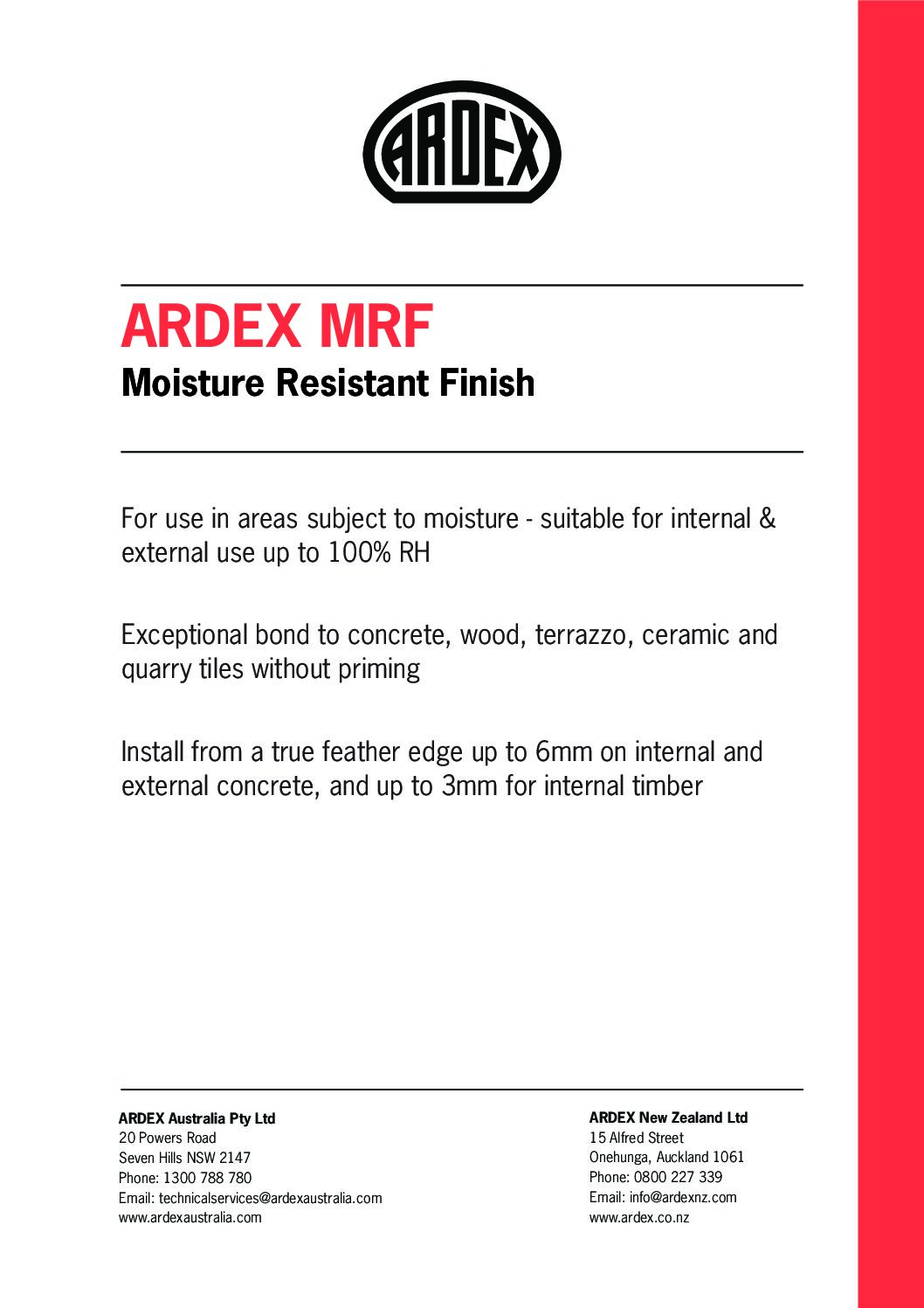 Technical Specifications