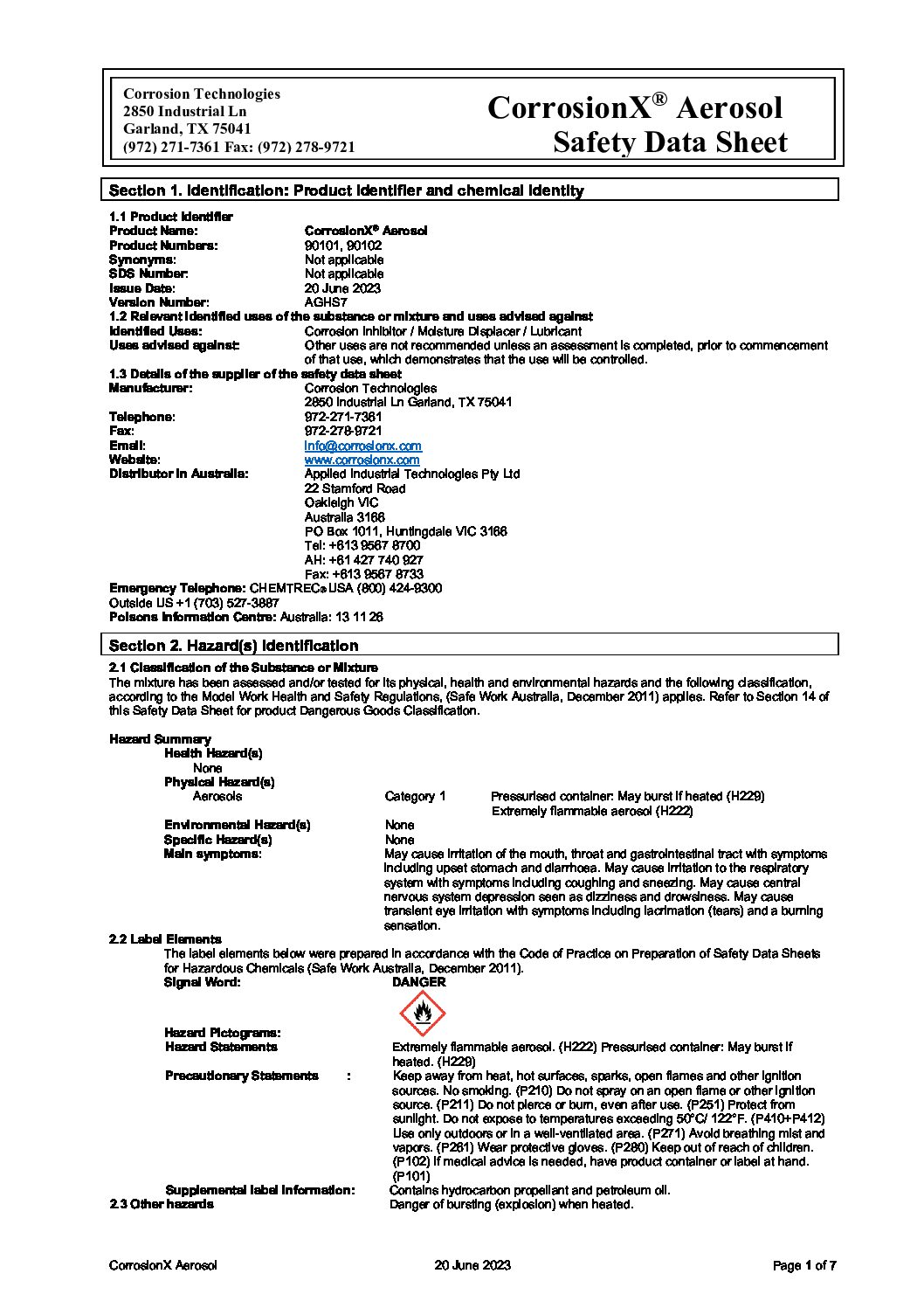 Technical Specifications