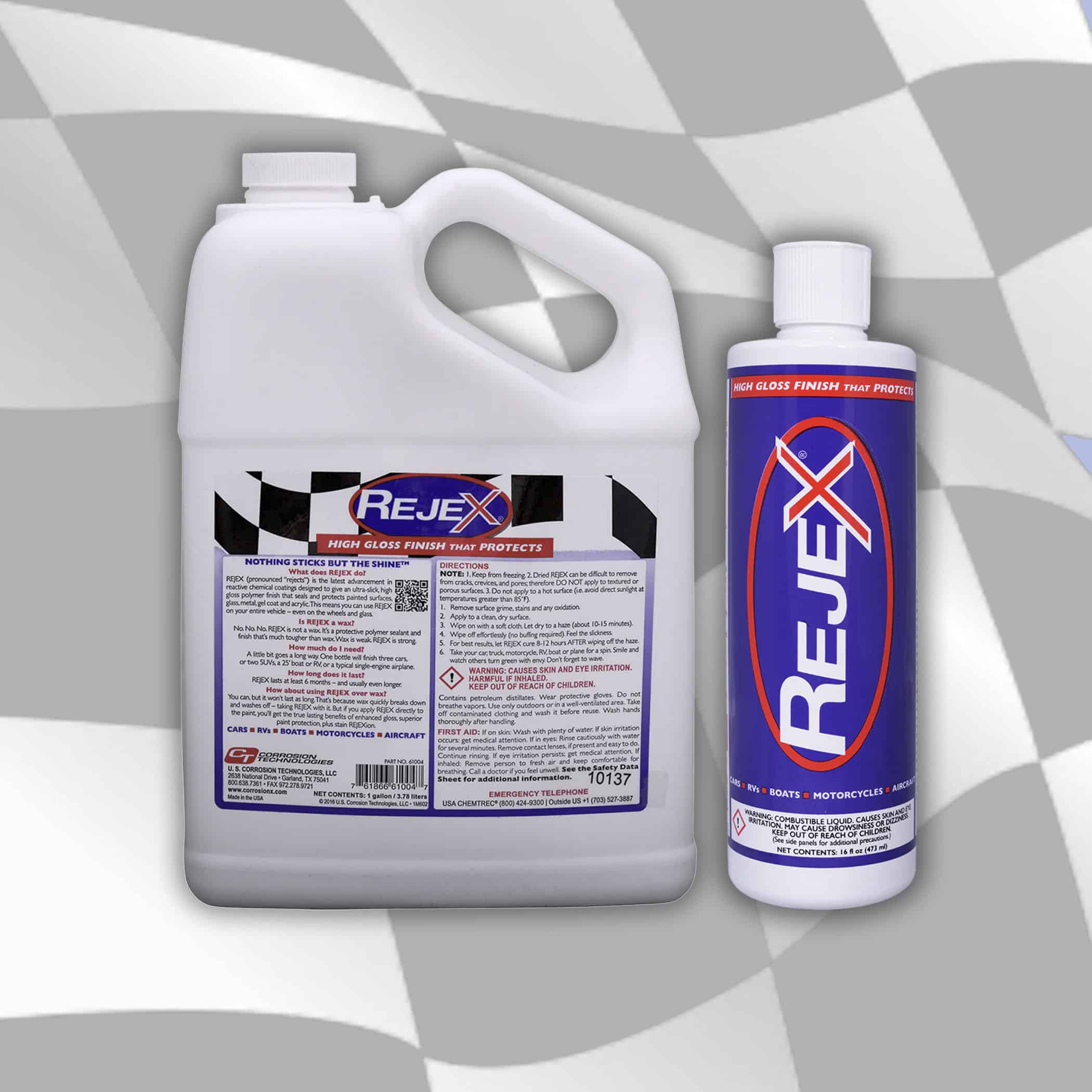 REJEX High Gloss Protectant Finish - Product Image