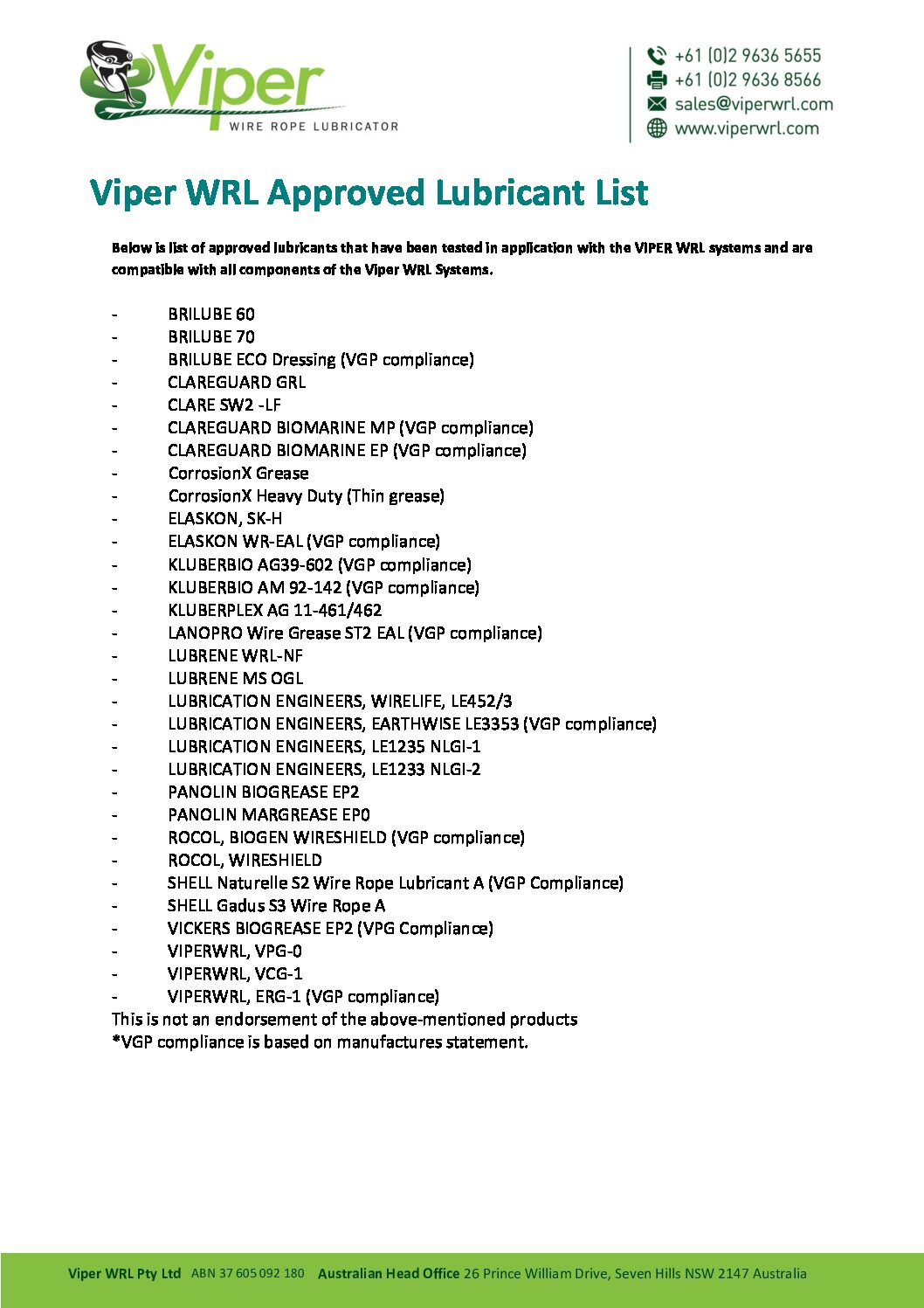 Technical Specifications