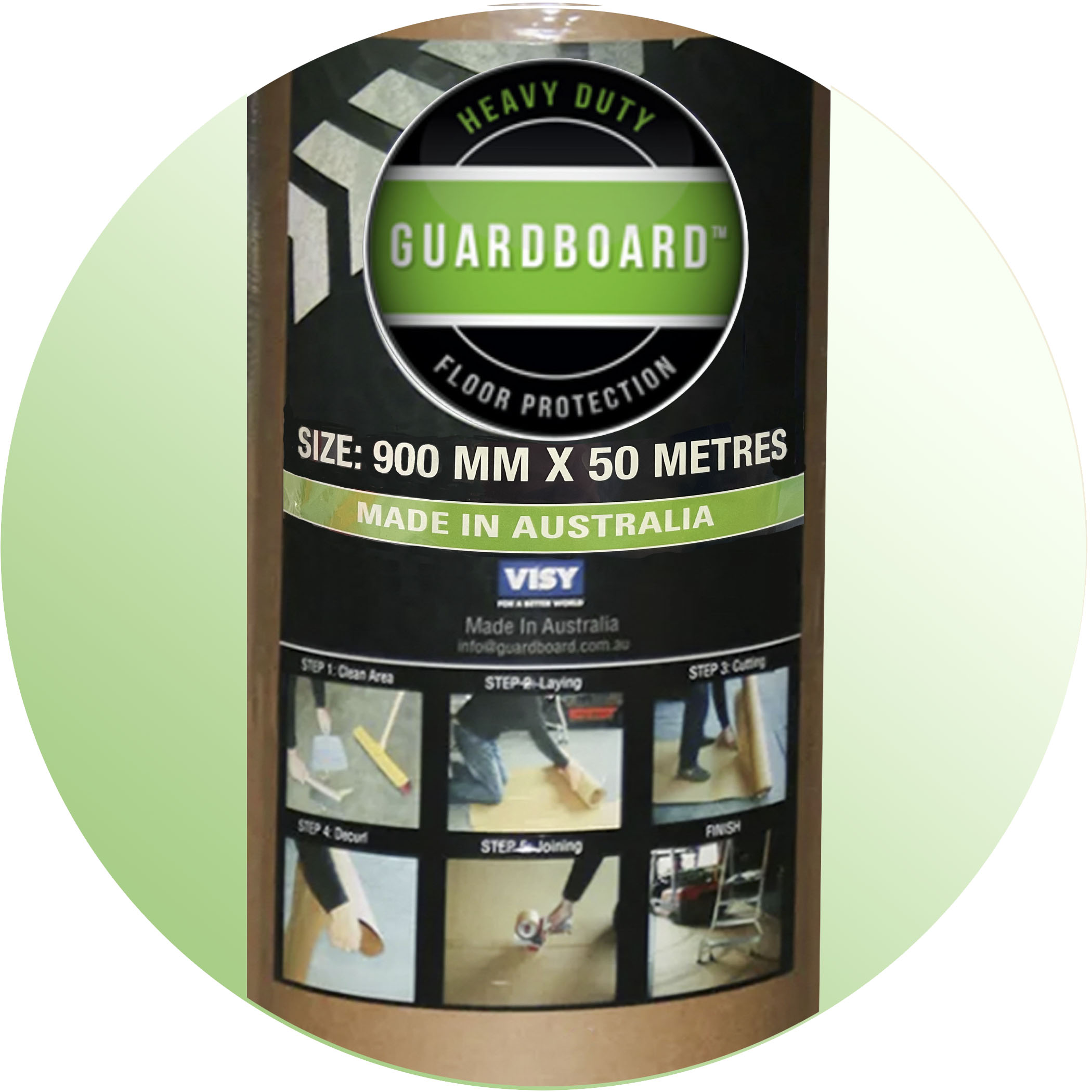 45m2 VISY Guardboard Floor Protection - Gallery Image