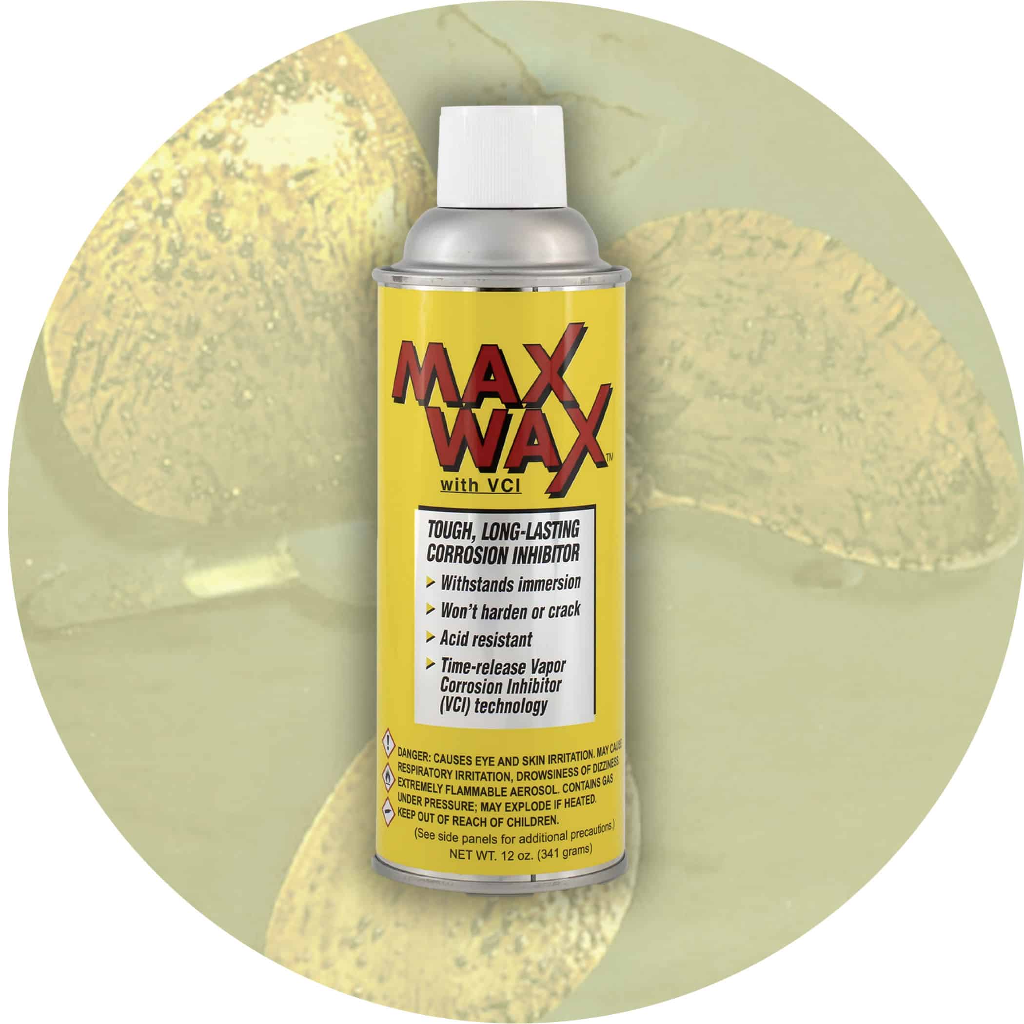 MaxWax Wax-Based Corrosion Inhibitor - 341g Aerosol Variation Image