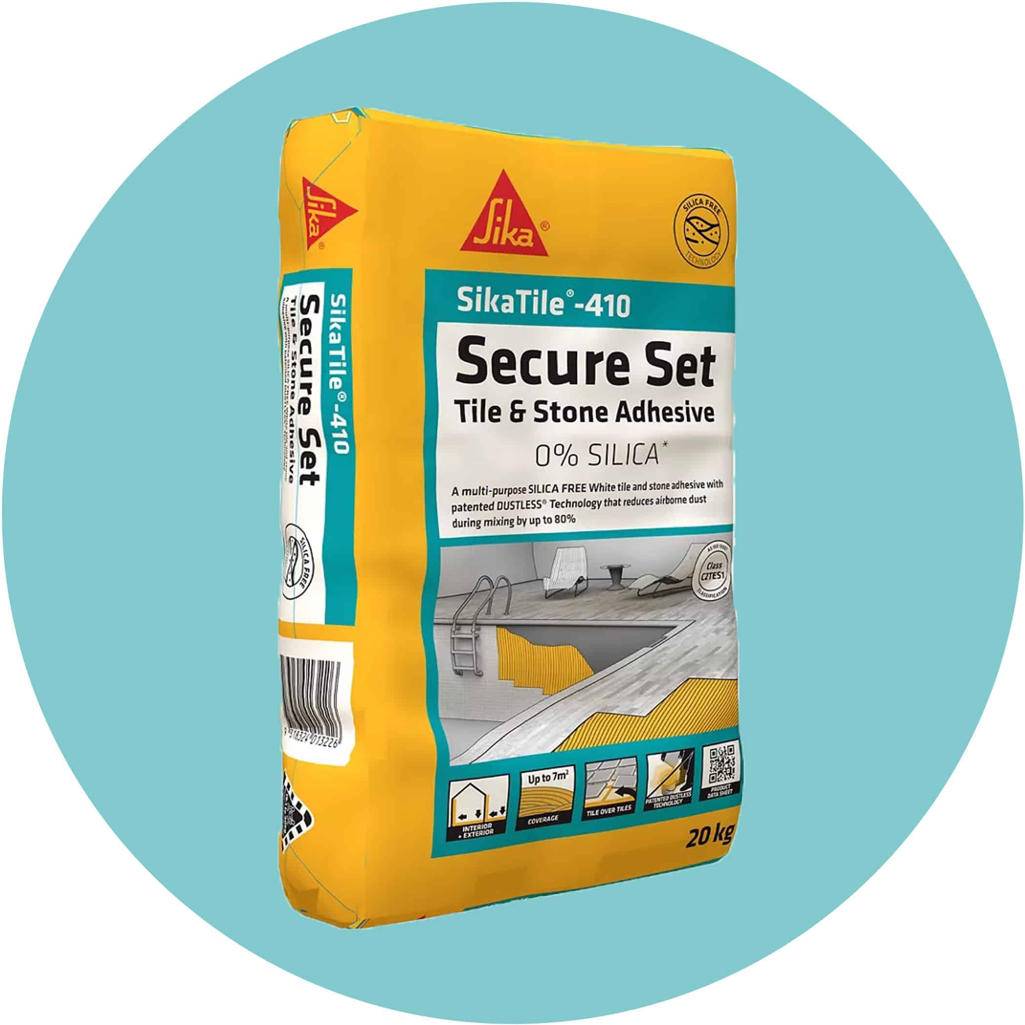 Sika SikaTile-410 Secure Set Tile Adhesive - Google Ads Image