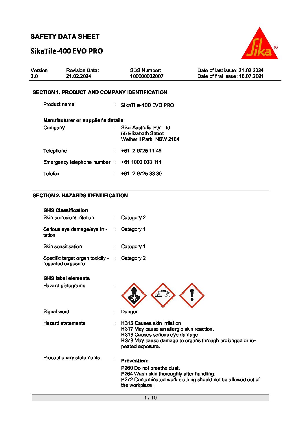 Technical Specifications