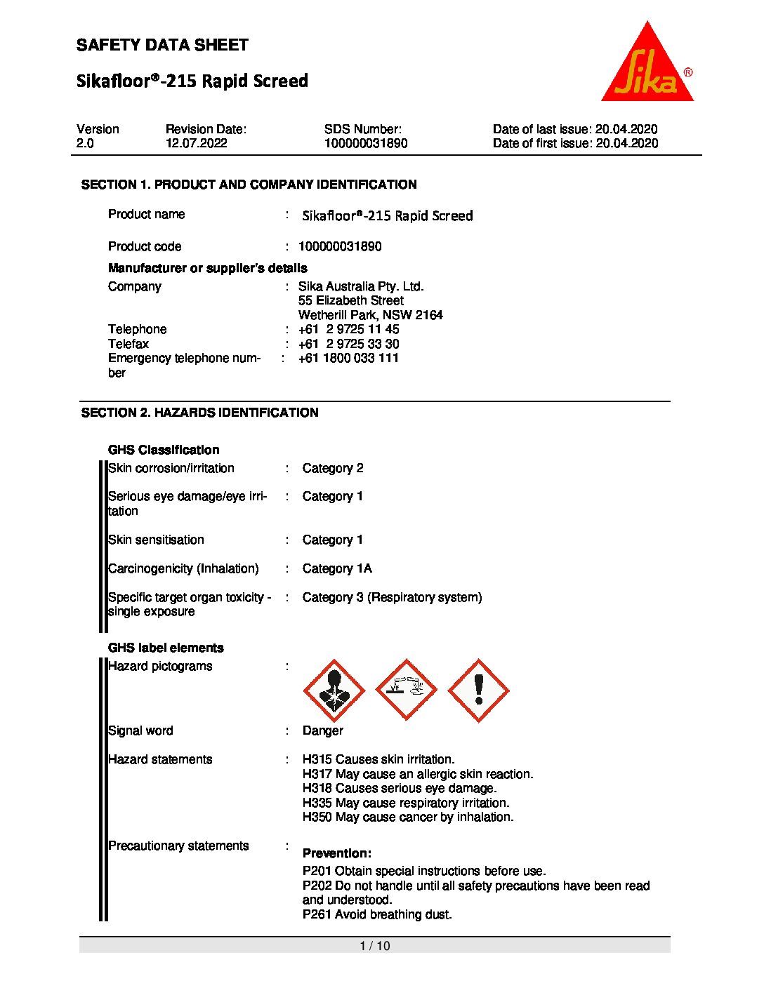 Technical Specifications