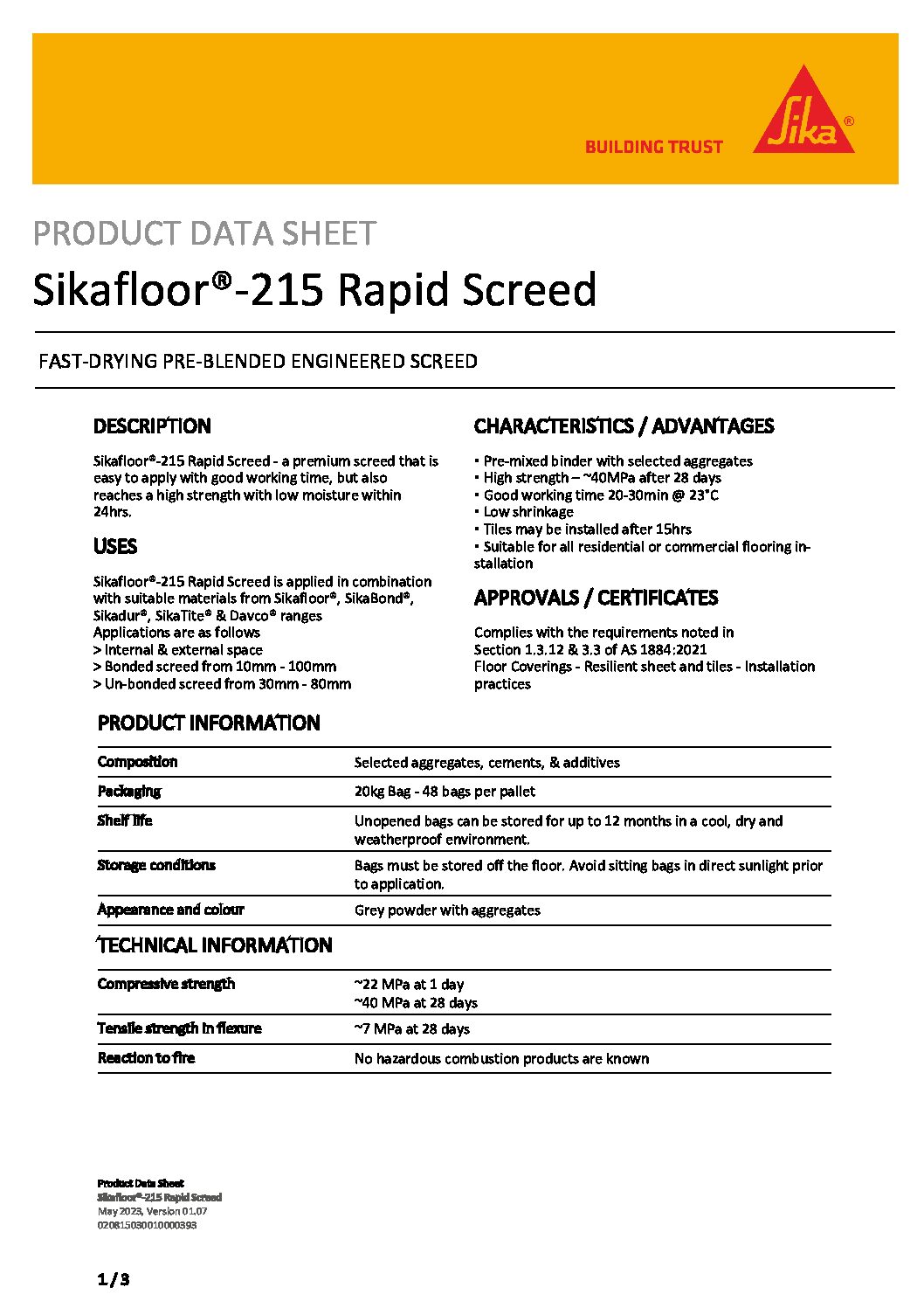 Technical Specifications
