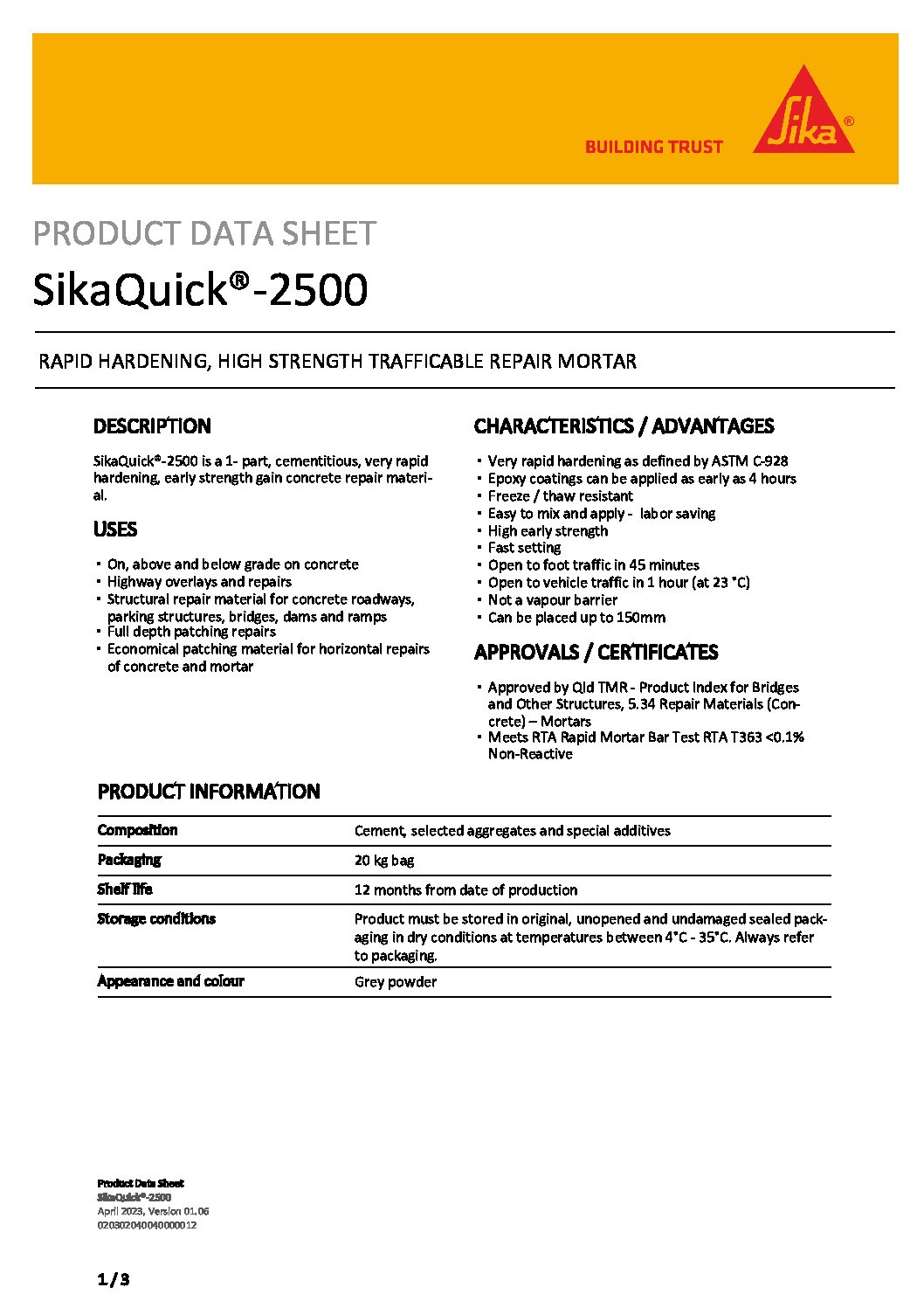 Technical Specifications