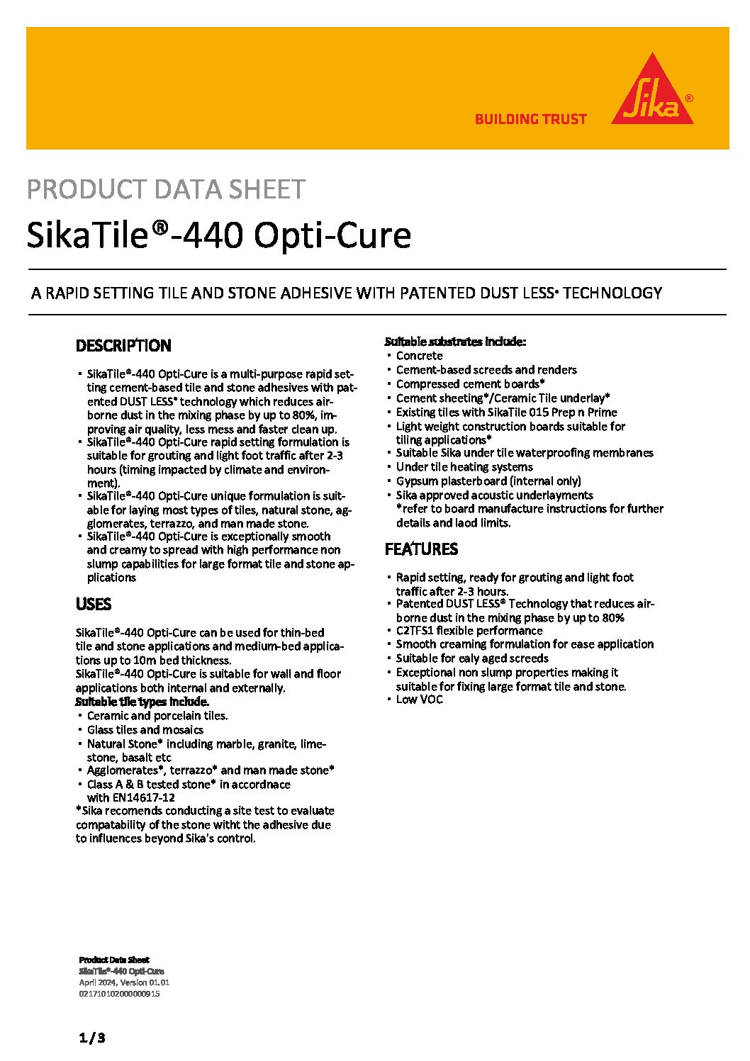 Technical Specifications