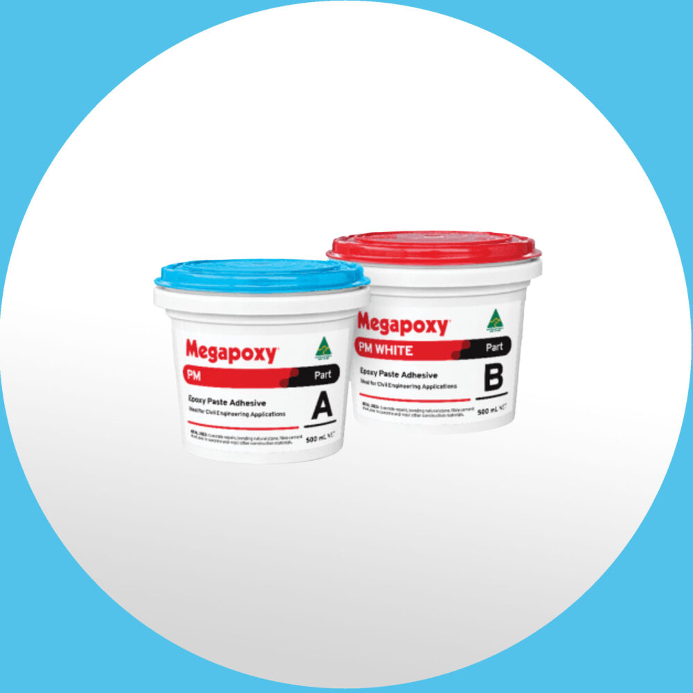 Megapoxy PM Epoxy Paste Adhesive - White 1 Litre Kit Variation Image