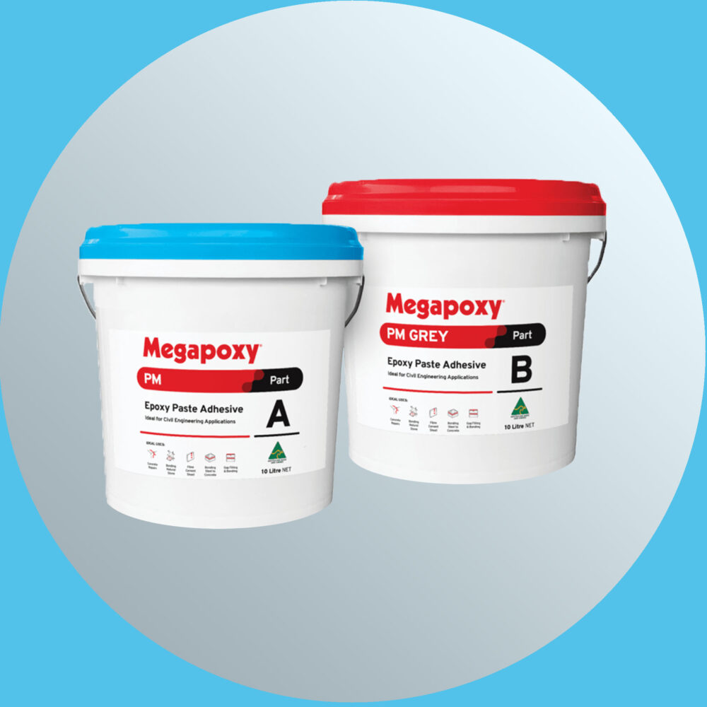 Megapoxy PM Epoxy Paste Adhesive - Grey 20 Litre Kit Variation Image