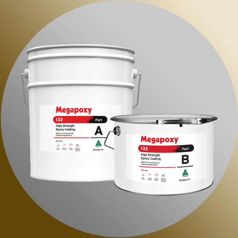 Megapoxy 132 High Strength Epoxy Coating - Grey (N35) 30 Litre Kit Variation Image