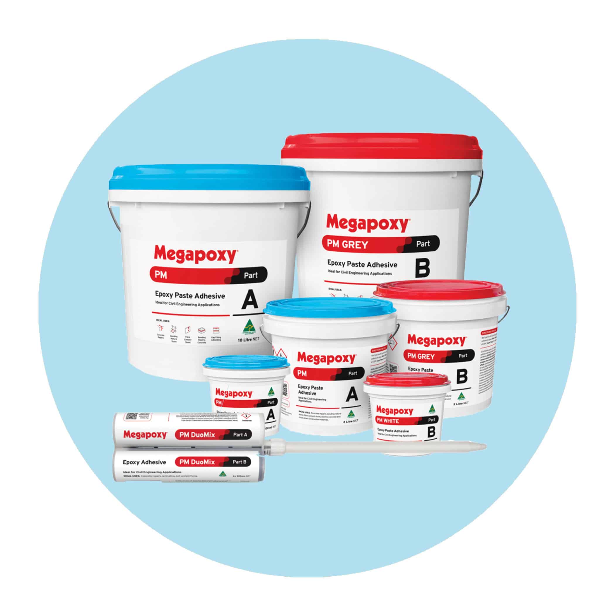 Megapoxy PM Epoxy Paste Adhesive - Product Image
