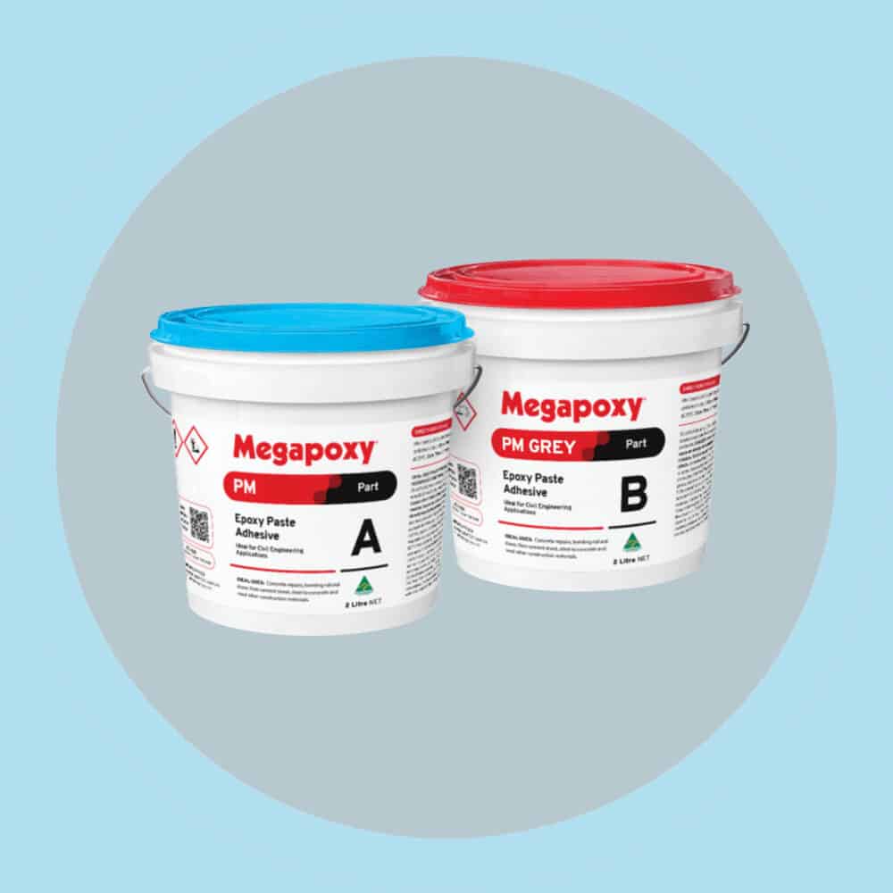 Megapoxy PM Epoxy Paste Adhesive - 4 Litre Grey Variation Image