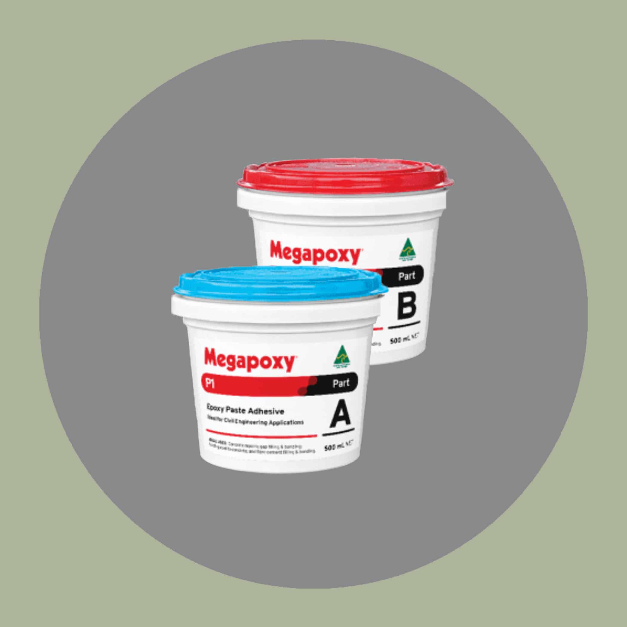 Megapoxy P1 Epoxy Paste Adhesive - 1 Litre Kit Variation Image