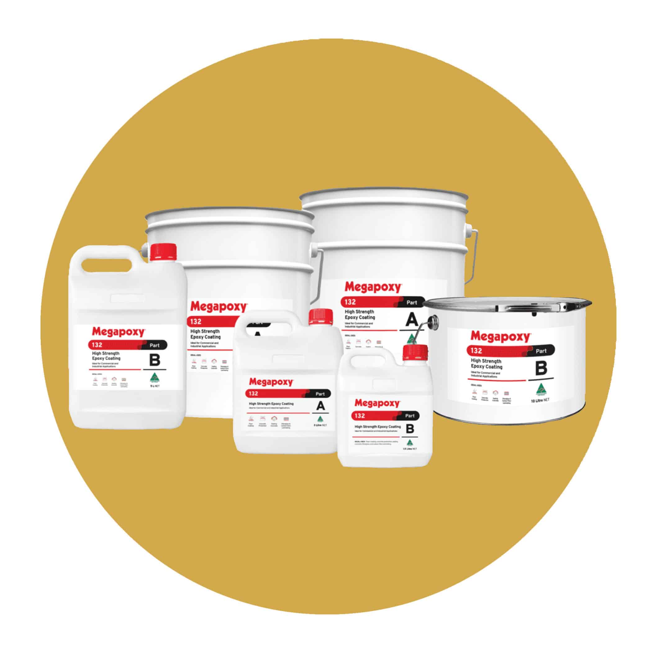 Megapoxy 132 High Strength Epoxy Coating - Product Image