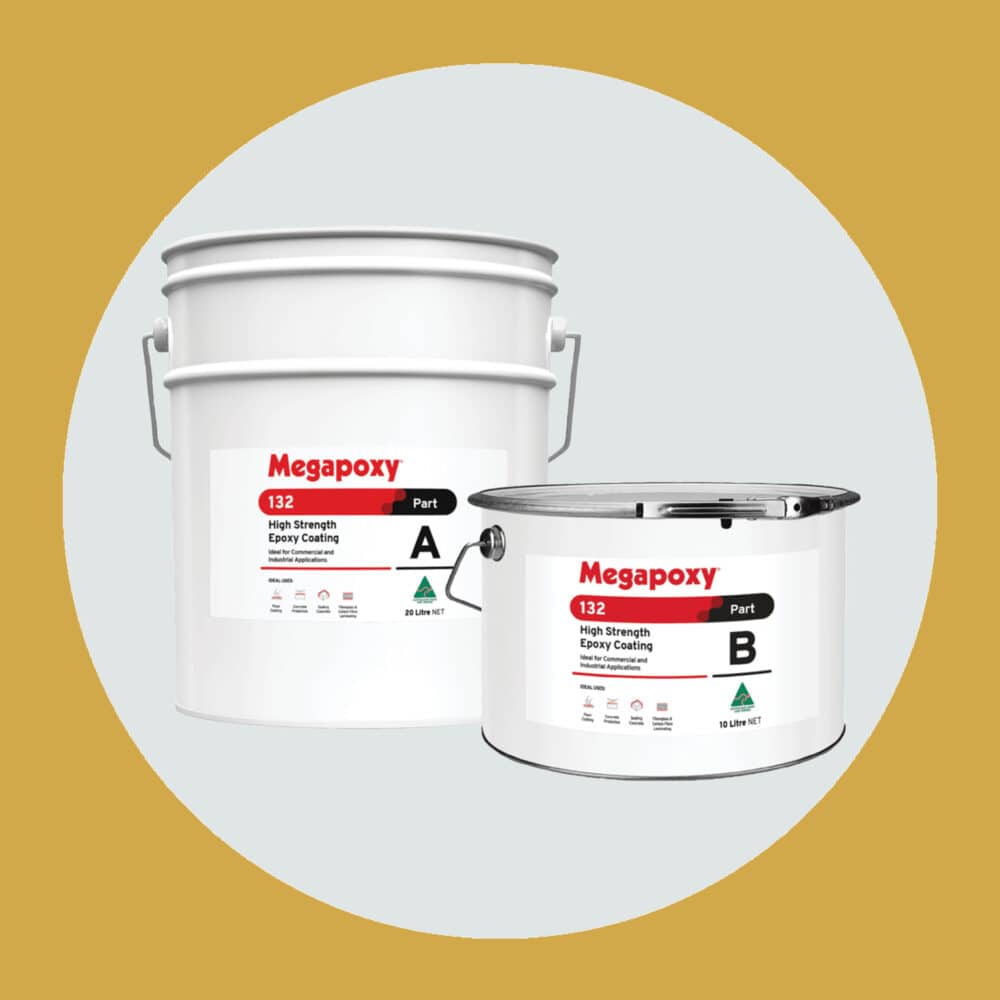 Megapoxy 132 High Strength Epoxy Coating - Clear 30 Litre Kit Variation Image