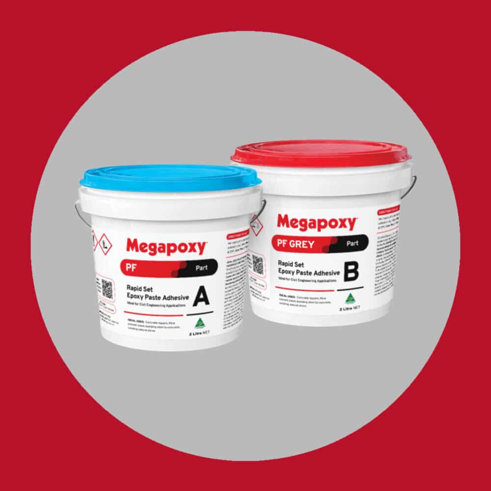 Megapoxy PF Rapid Set Epoxy Paste Adhesive - Grey 4 Litre Variation Image