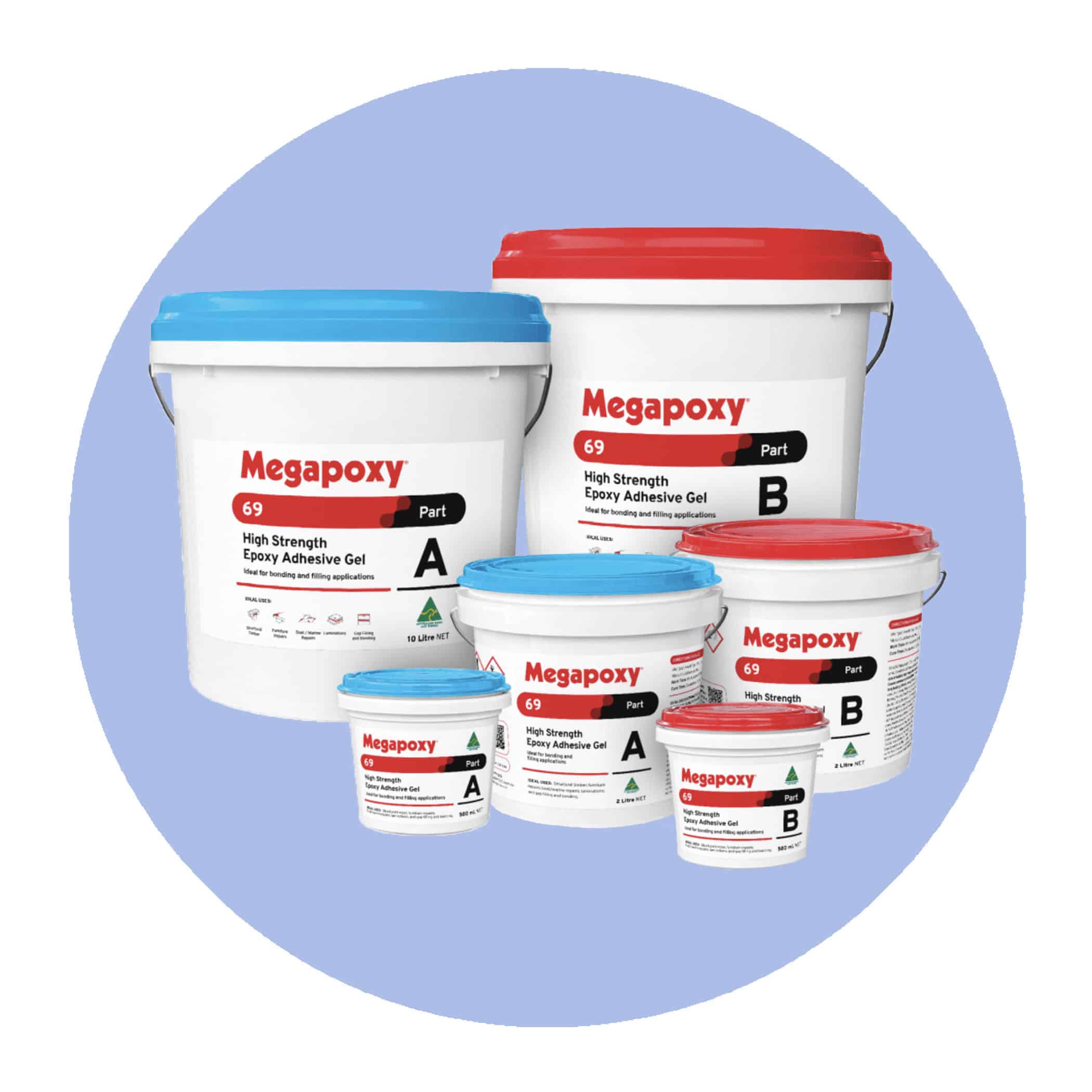 Megapoxy 69 High Strength Epoxy Adhesive Gel - Product Image