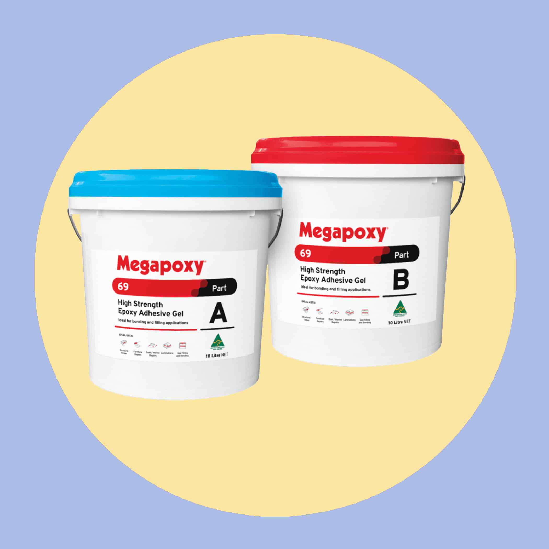Megapoxy 69 High Strength Epoxy Adhesive Gel - 20 Litre Variation Image