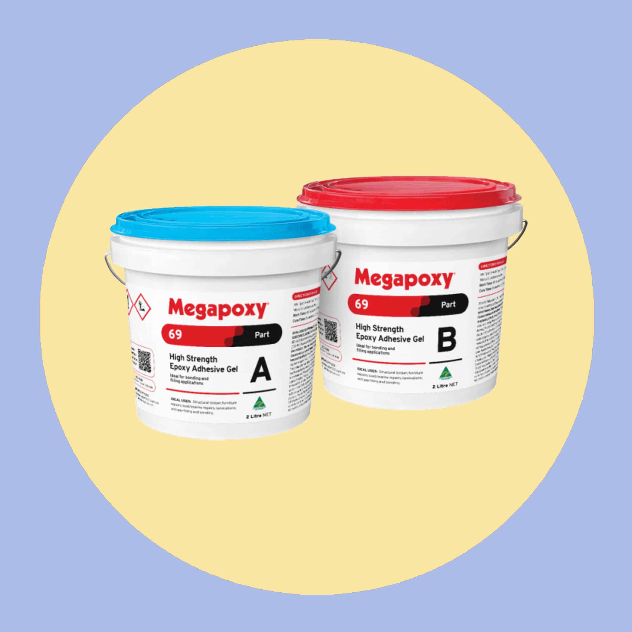 Megapoxy 69 High Strength Epoxy Adhesive Gel - 4 Litre Variation Image