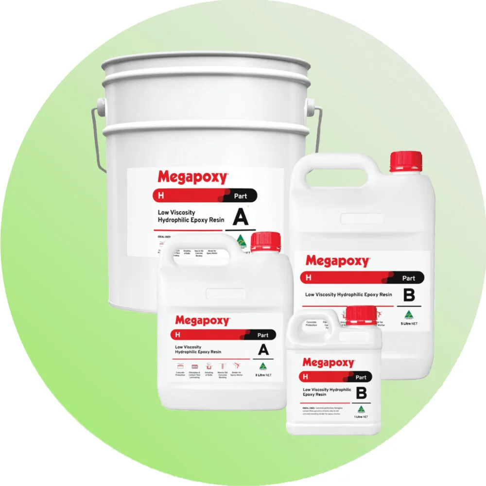 Megapoxy H Low Viscosity Hydrophilic Epoxy Resin - Product Image
