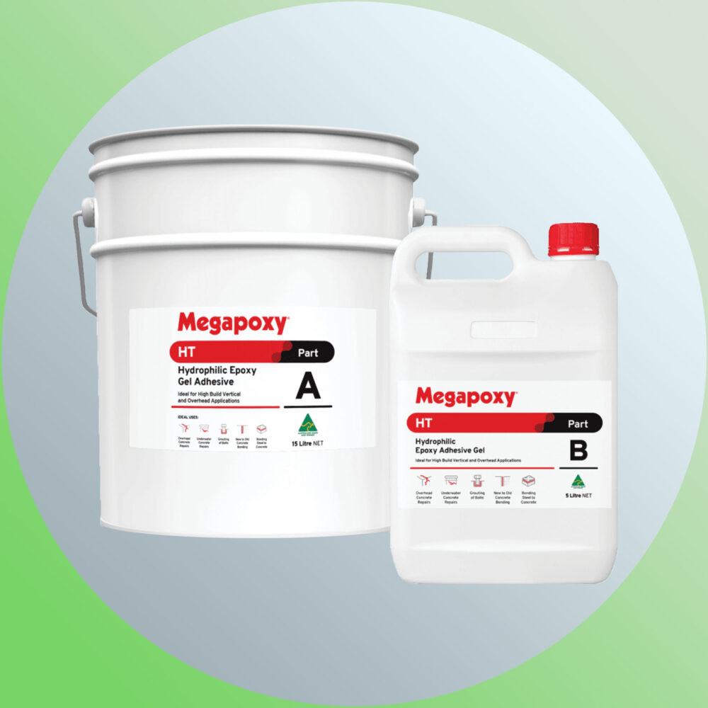 Megapoxy HT Hydrophylic Epoxy Gel Adhesive - 20 Litre Kit Grey Variation Image