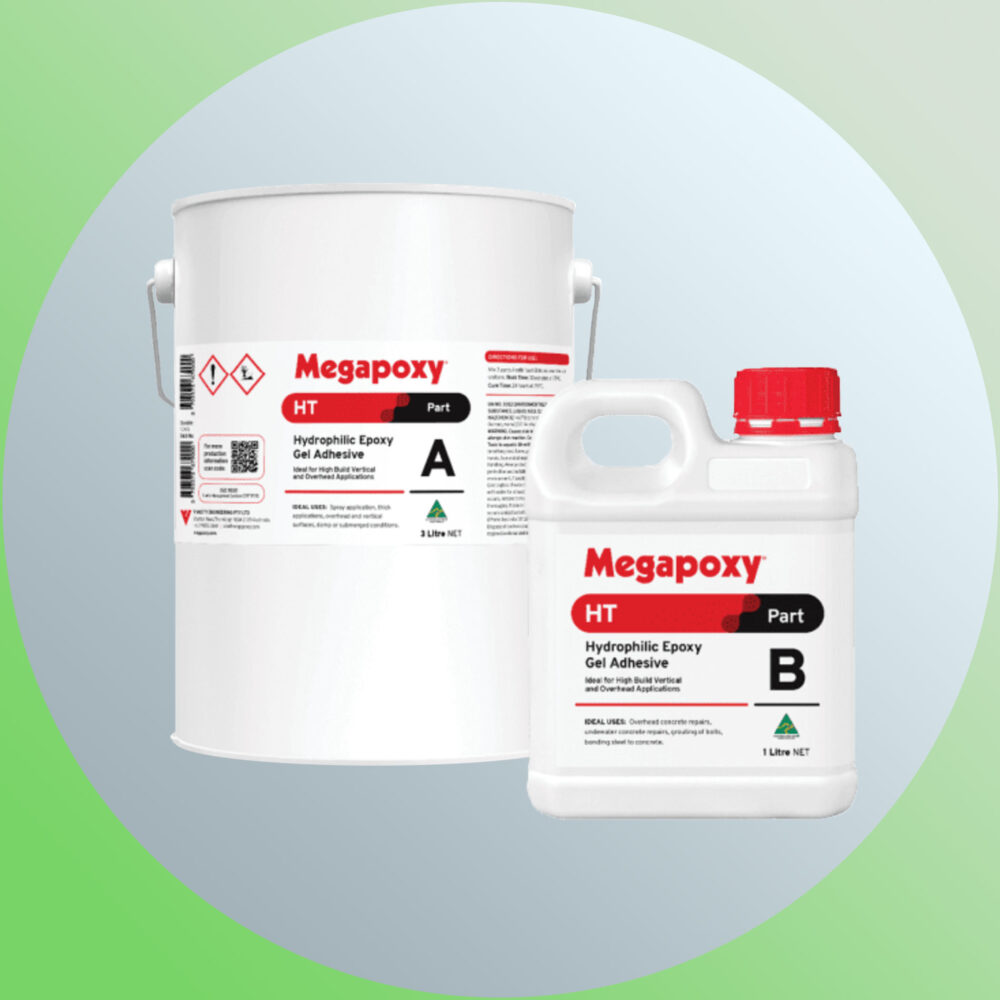 Megapoxy HT Hydrophylic Epoxy Gel Adhesive - 4 Litre Kit Grey Variation Image