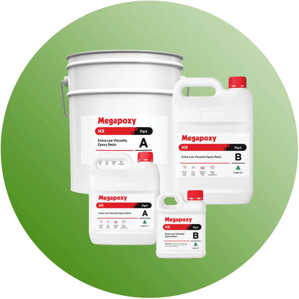 Megapoxy HX Extra Low Viscosity Epoxy Resin - Product Image