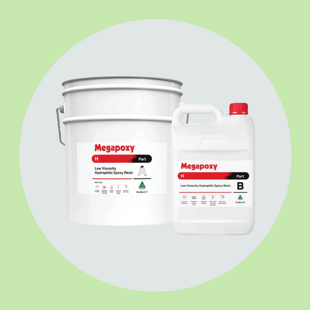 Megapoxy H Low Viscosity Hydrophilic Epoxy Resin - 20 Litre Kit Variation Image
