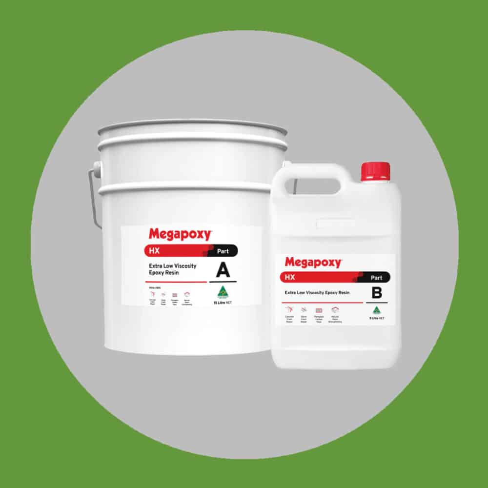 Megapoxy HX Extra Low Viscosity Epoxy Resin - 20 Litre Kit Grey Variation Image