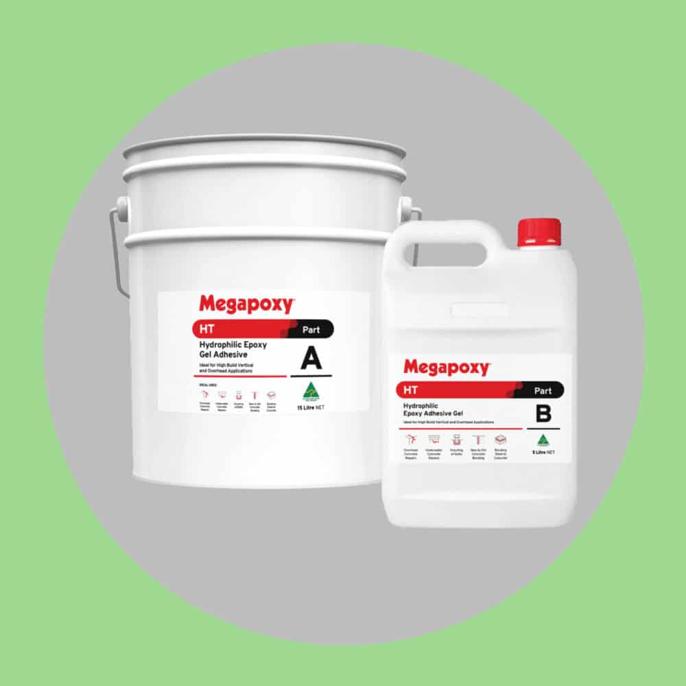 Megapoxy HT Hydrophylic Epoxy Gel Adhesive - 20 Litre Kit Grey Variation Image