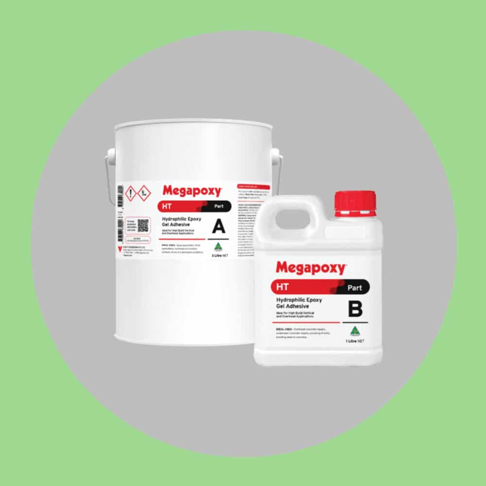 Megapoxy HT Hydrophylic Epoxy Gel Adhesive - 4 Litre Kit Grey Variation Image