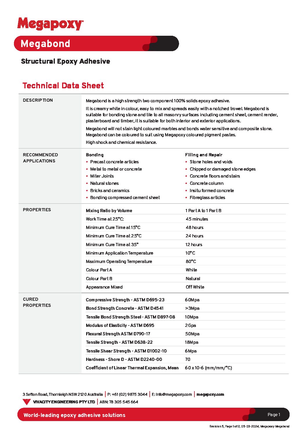 Technical Specifications