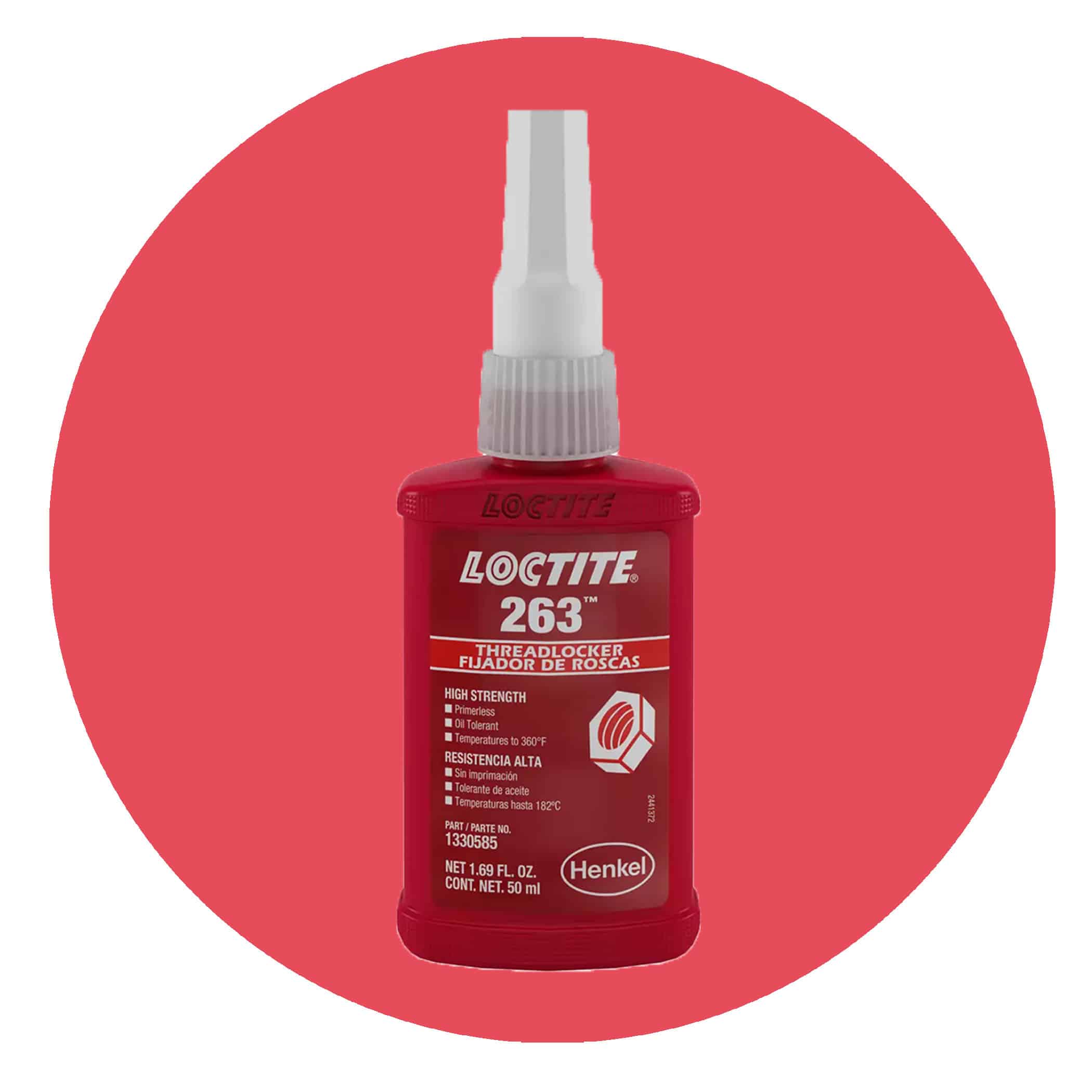 Loctite 263 High Strength Threadlocker - 50ml Variation Image