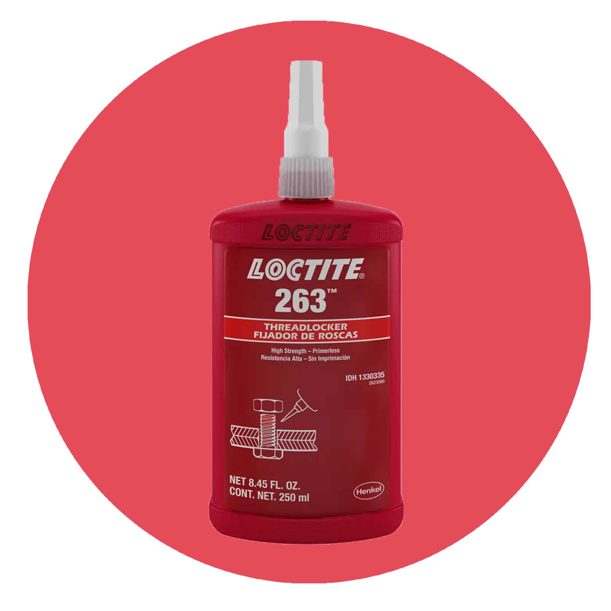 Loctite 263 High Strength Threadlocker - 250ml Variation Image