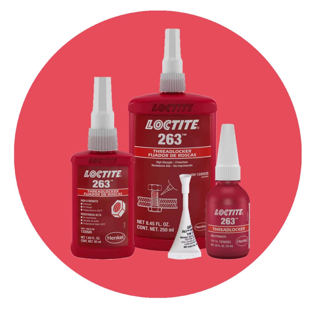 Loctite 263 High Strength Threadlocker - Product Image