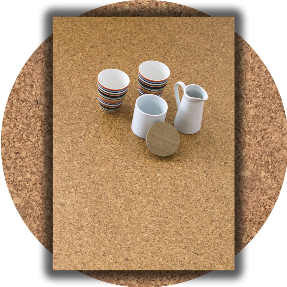 CorkArt Traditional Cork Floating Flooring in Natural Finish - Product Image