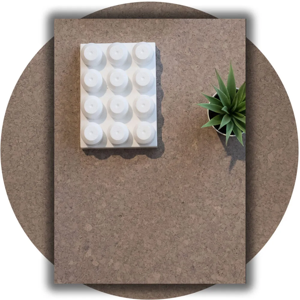 CorkArt Traditional Cork Floating Flooring in Caramel Finish - Product Image