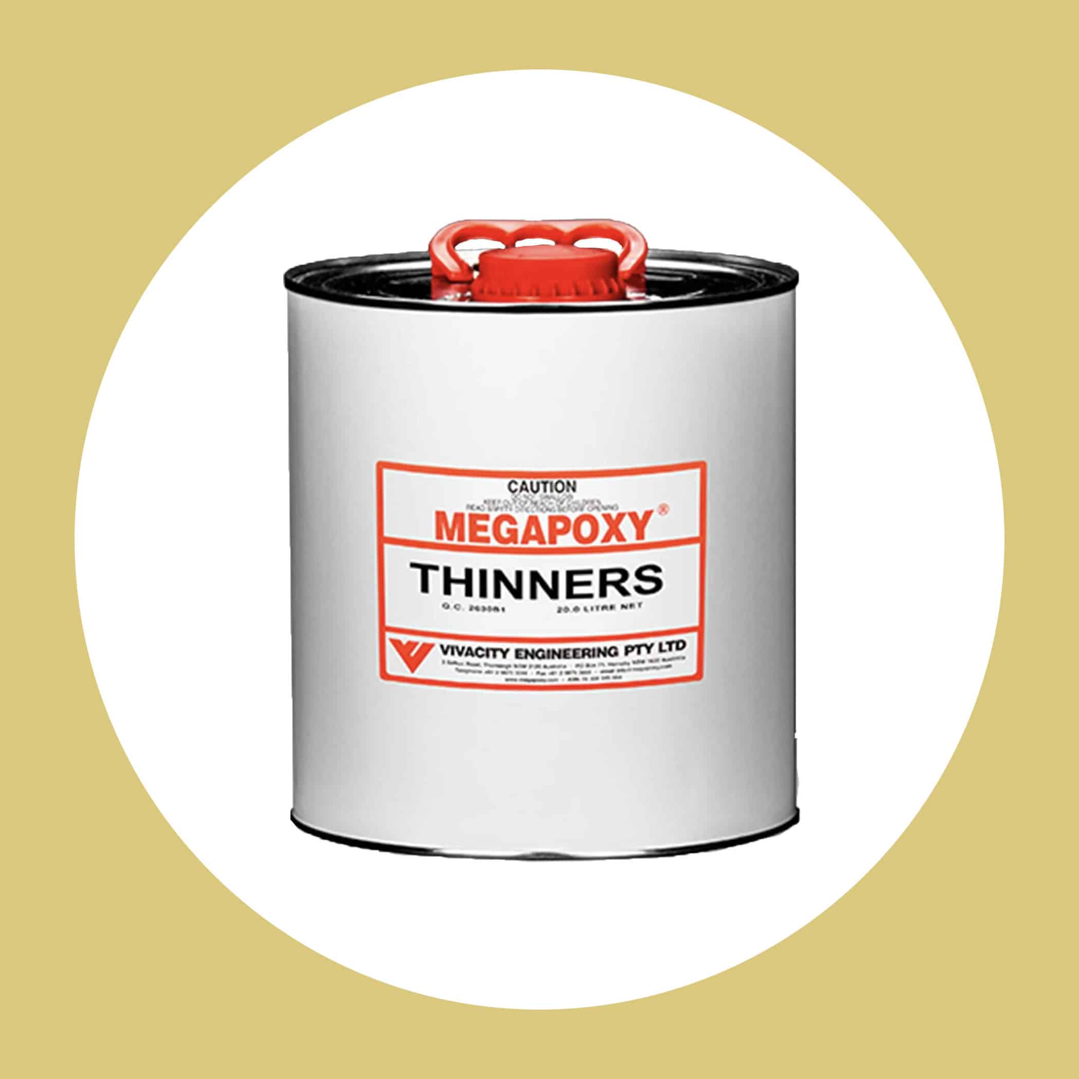 Megapoxy Thinners - 4 Litre Variation Image