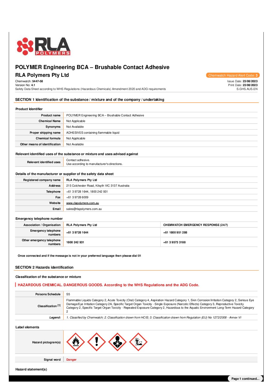 Technical Specifications